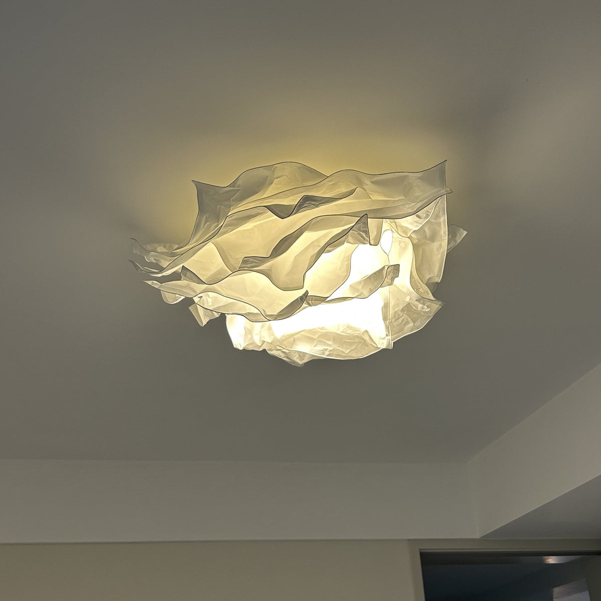 Modern Paper Flower Ceiling Light, 40 to 80 cm