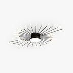 Modern Firework Burst Ceiling Light with Acrylic Rays