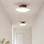 Retro Dome Ceiling Light with Integrated LED Panel, 25 cm