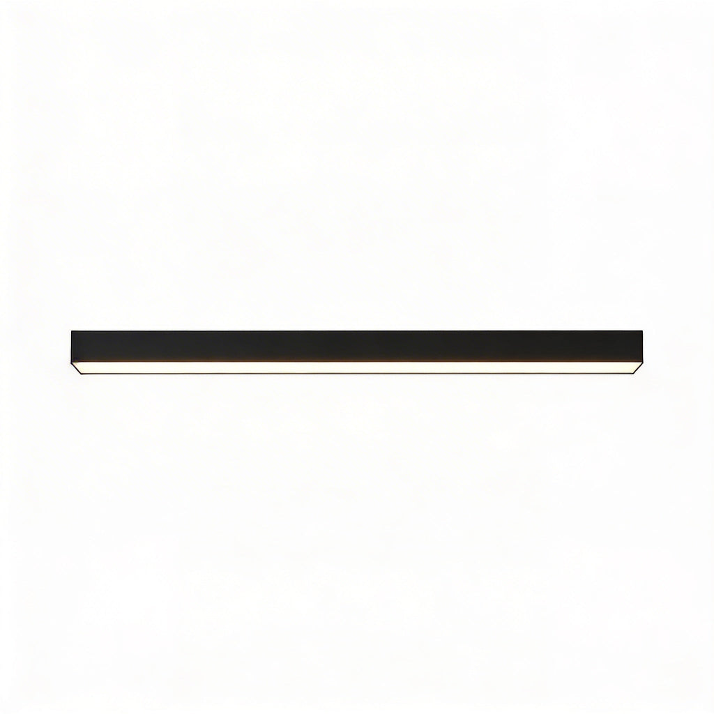 Slim Scandi Linear LED Ceiling Light, Dimmable with Remote