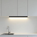 Slim Scandi Linear LED Ceiling Light, Dimmable with Remote