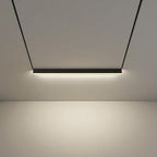 Slim Scandi Linear LED Ceiling Light, Dimmable with Remote