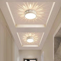 Scandinavian Round Ceiling Light with Shadow Pattern Effect