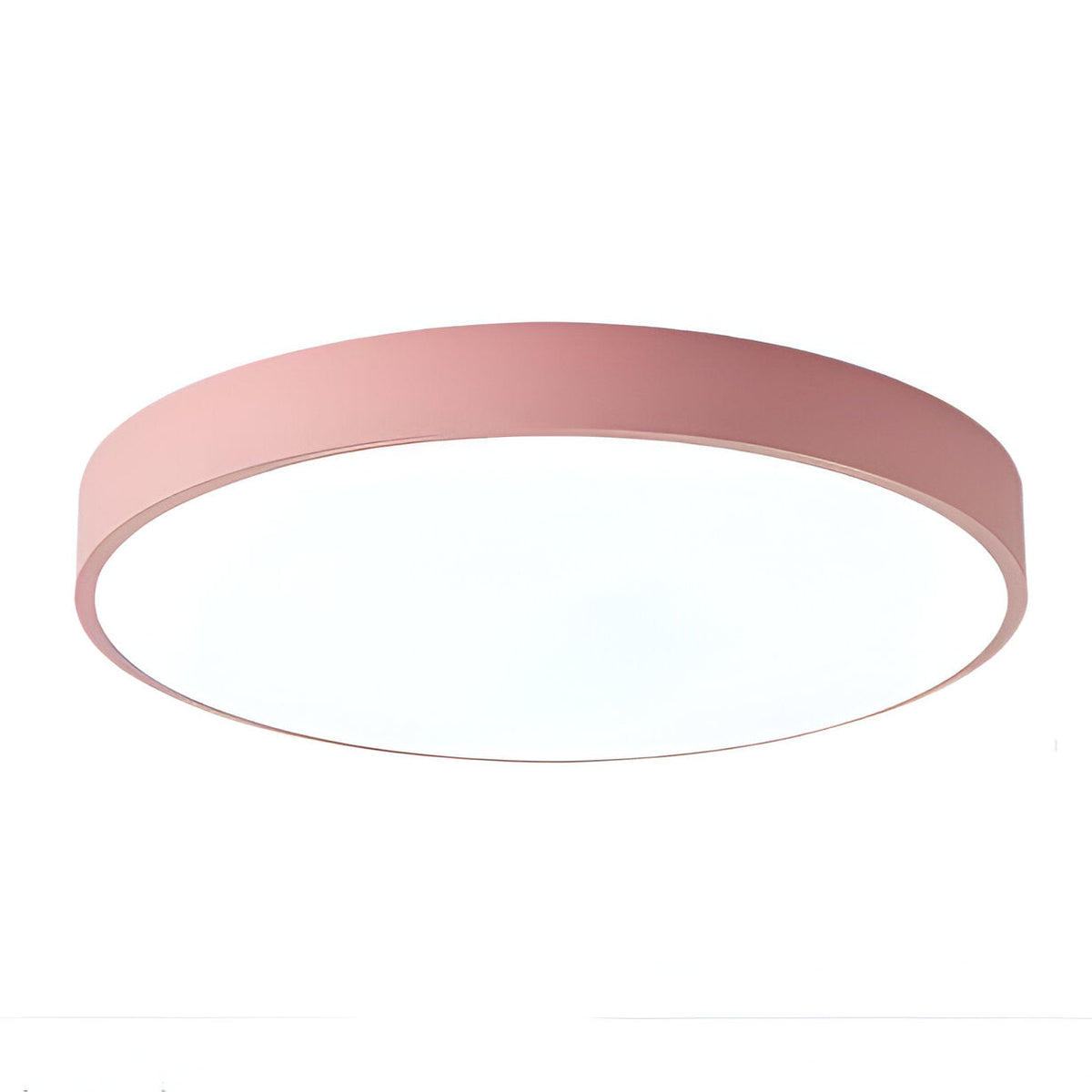 Round Macaron Ceiling Light with Remote, Colour and Dimming Control