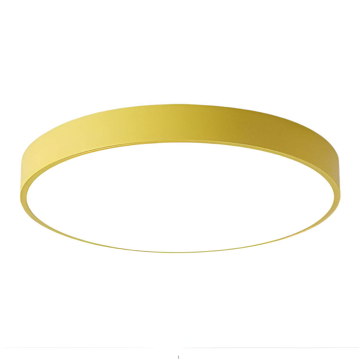 Round Macaron Ceiling Light with Remote, Colour and Dimming Control