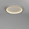 Scandi Round LED Ceiling Light, Dimmable with Remote
