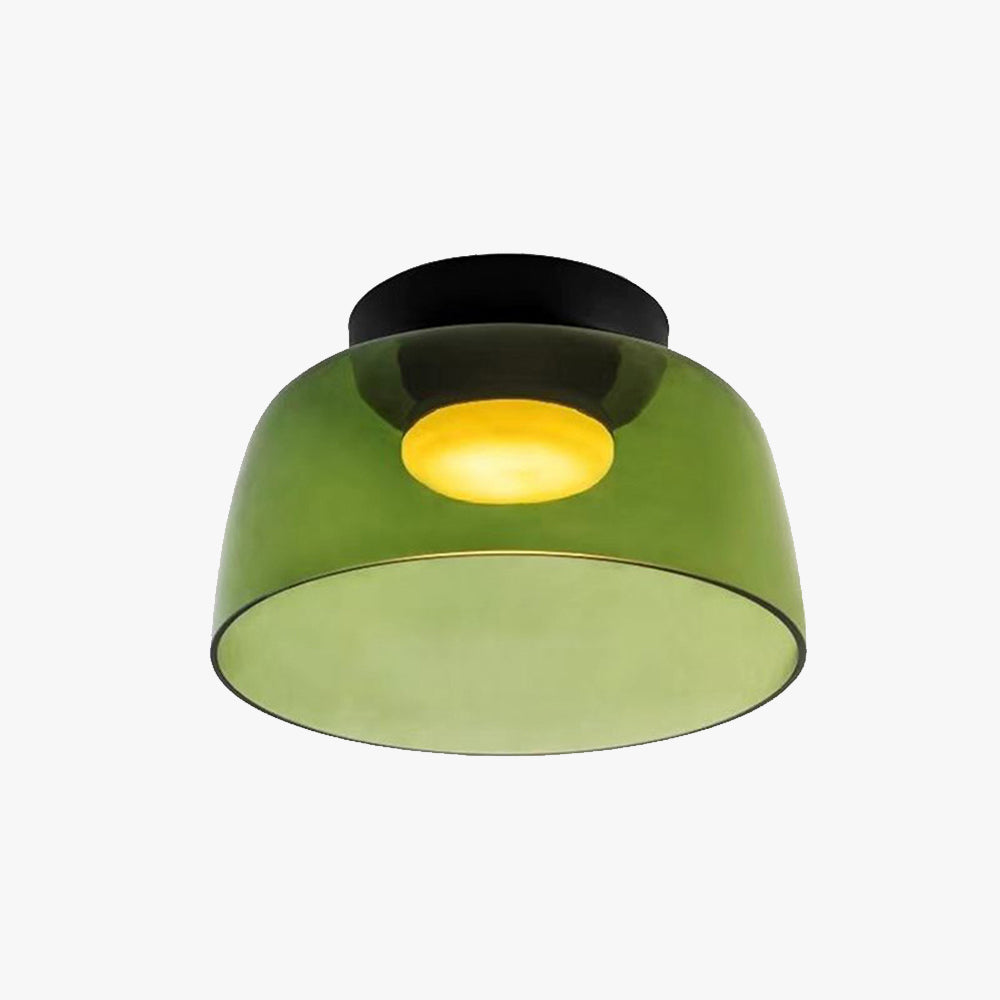 Scandi Glass Shade Ceiling Light, 1 to 3 Shades