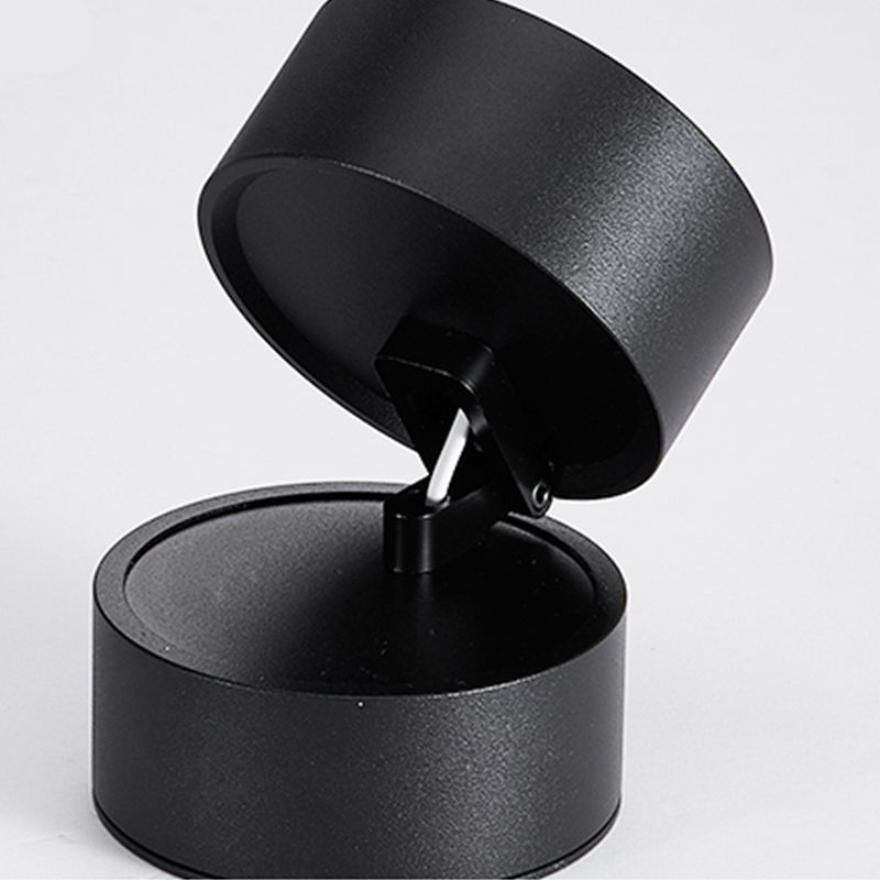 Minimalist Ceiling Spotlight with Rotating Head, Surface Mount