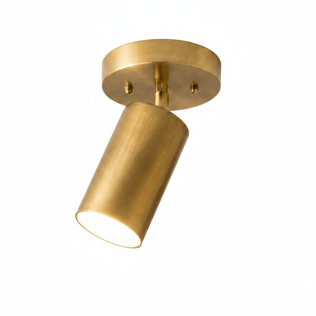 Modern Spot Ceiling Light with Rotating Cylinder Shade