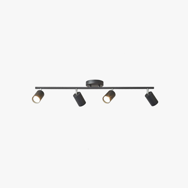 Modern Track Spotlight Bar with Adjustable GU10 Heads