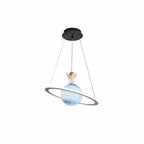 Kids Planet Pendant Light with Astronaut Figure, 45 cm