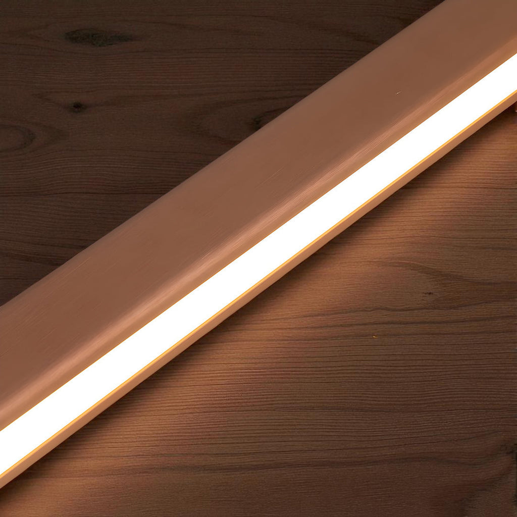 Industrial Linear Pendant Light with Integrated SMD LED