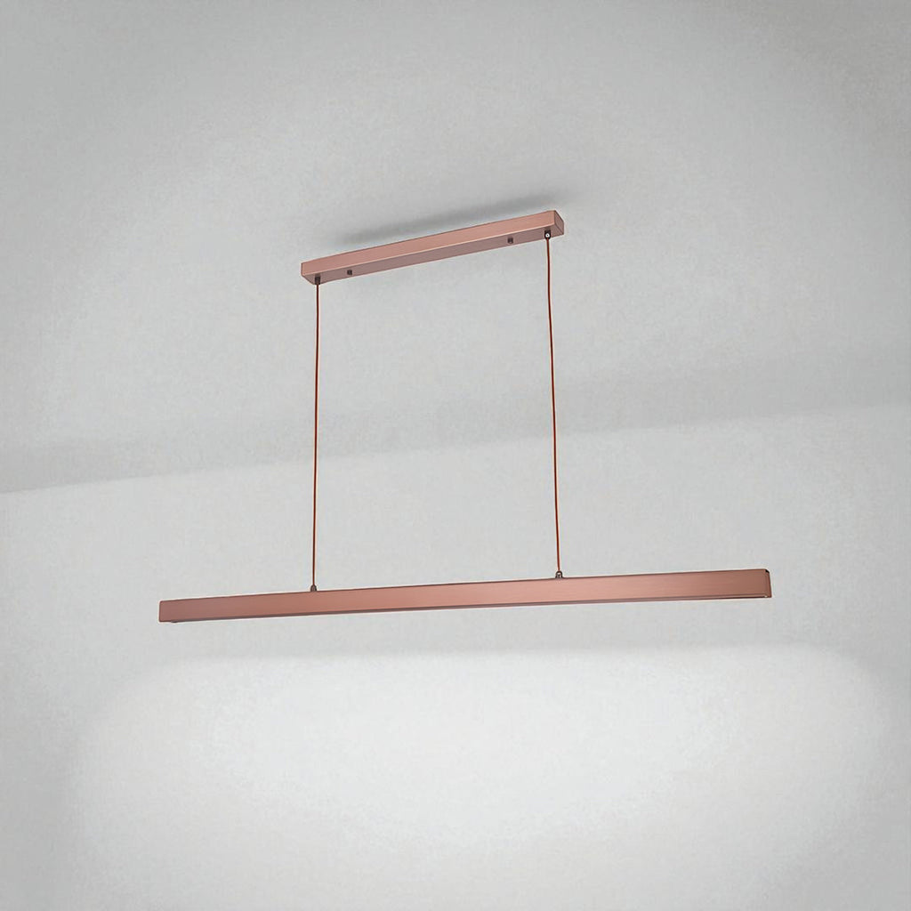 Industrial Linear Pendant Light with Integrated SMD LED