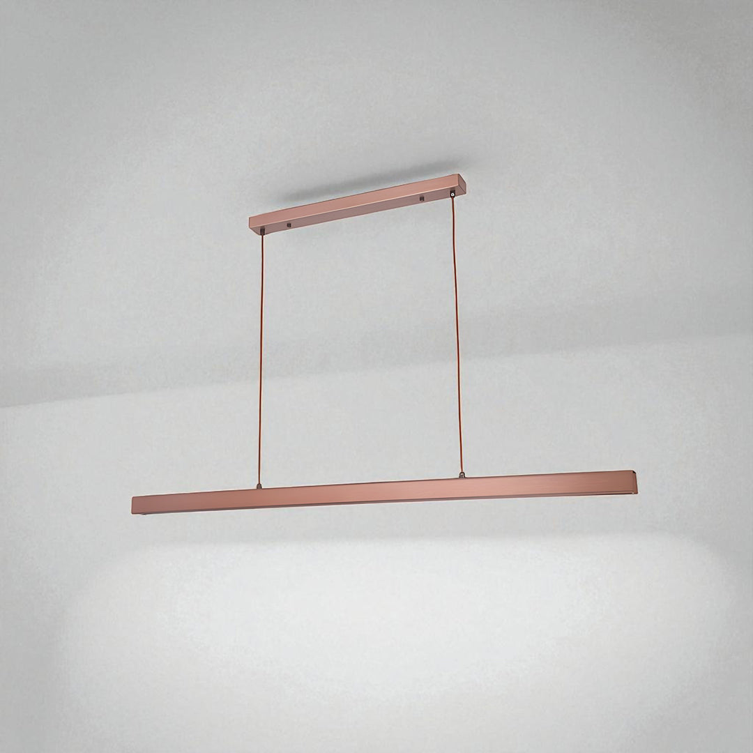 Industrial Linear Pendant Light with Integrated SMD LED