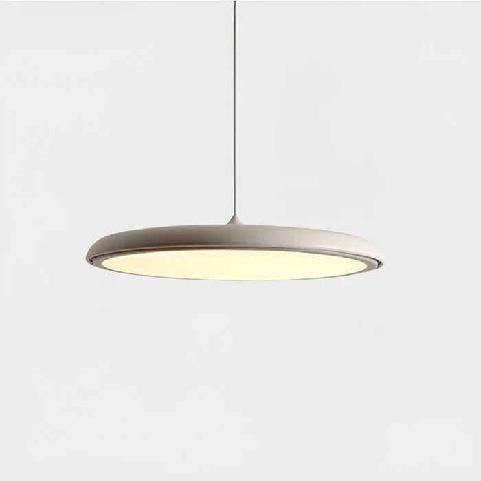Flat Disc Pendant Light with Included Light Source, 25 or 40 cm