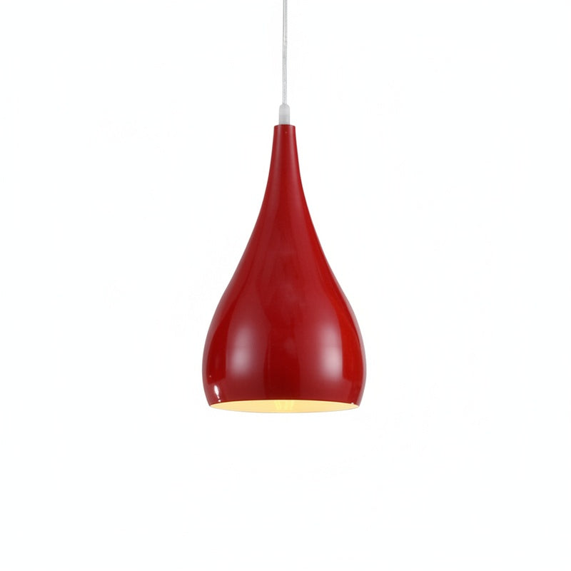 Modern Teardrop Shade Pendant Light, Two Sizes