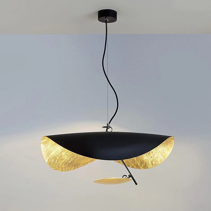Modern Curved Shade LED Pendant, 3 Colour Temperatures