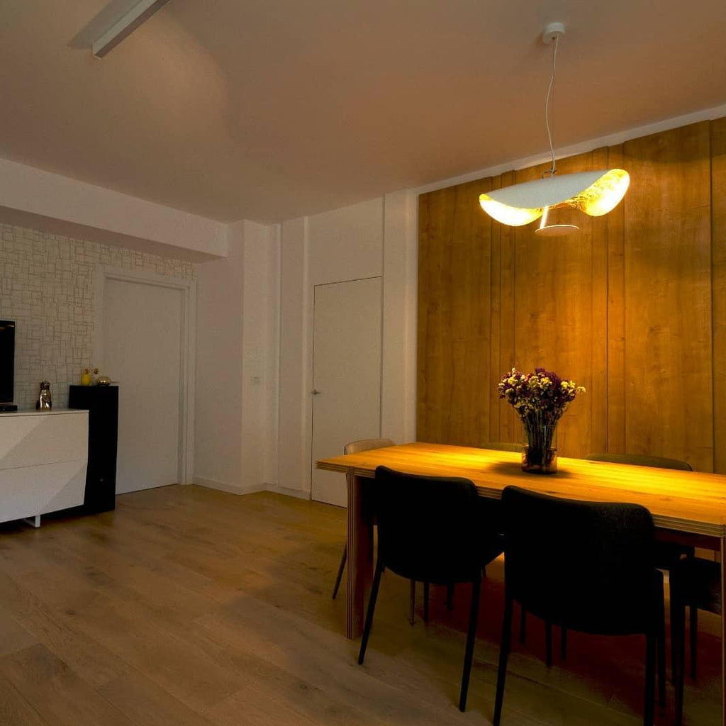 Modern Curved Shade LED Pendant, 3 Colour Temperatures