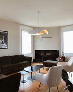 Modern Curved Shade LED Pendant, 3 Colour Temperatures
