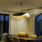 Modern Curved Shade LED Pendant, 3 Colour Temperatures