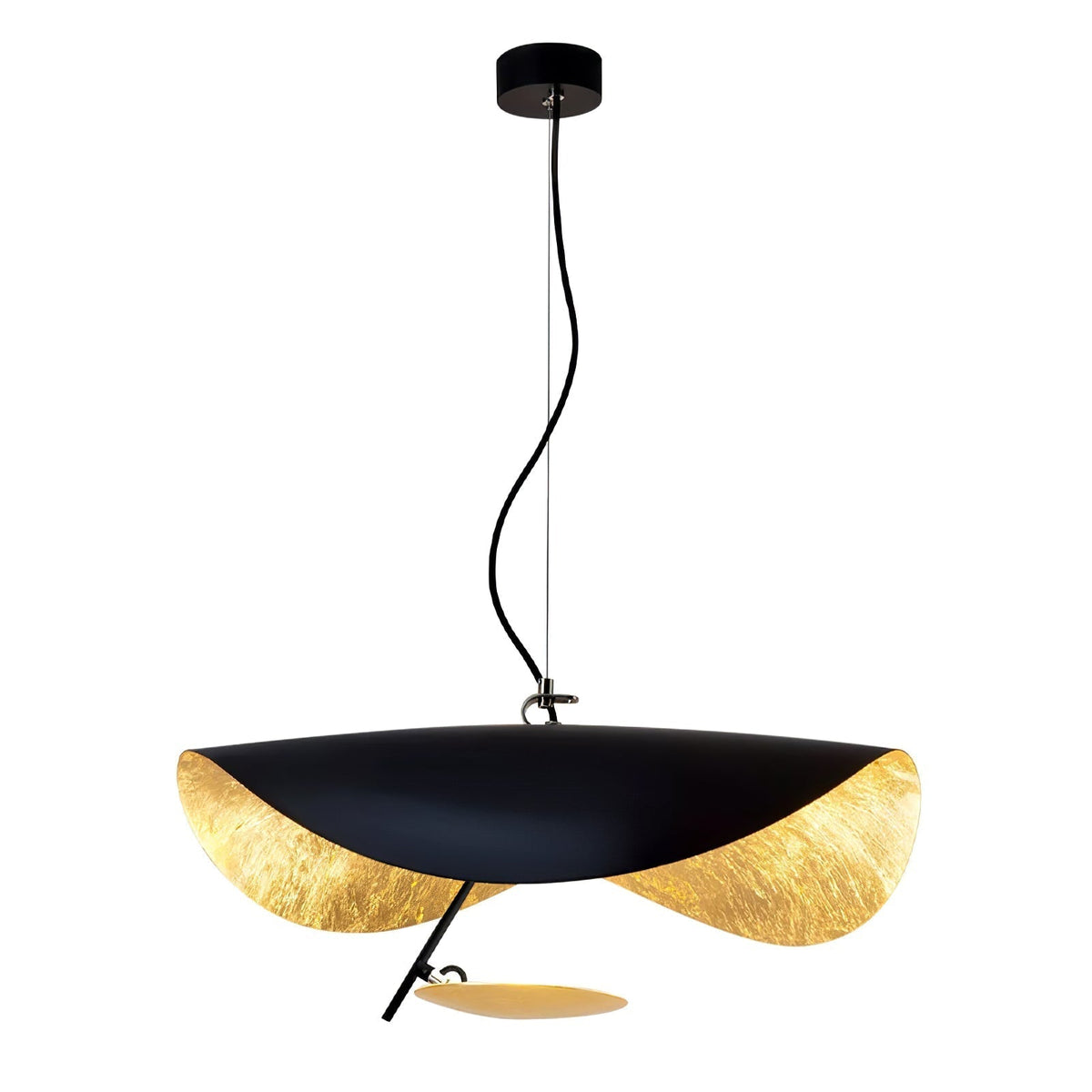 Modern Curved Shade LED Pendant, 3 Colour Temperatures