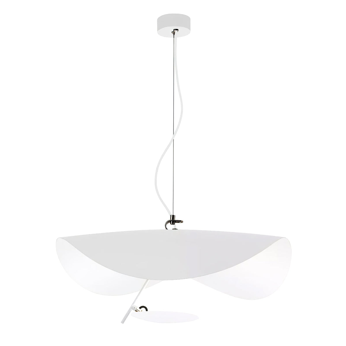 Modern Curved Shade LED Pendant, 3 Colour Temperatures