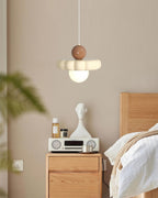 Retro Cloud Pendant Light with Globe Diffuser, G9