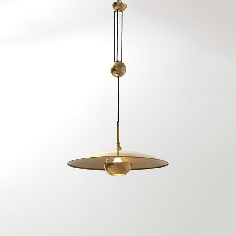 Retro Counterweight Pendant Light, Adjustable Drop