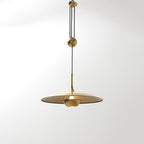 Retro Counterweight Pendant Light, Adjustable Drop