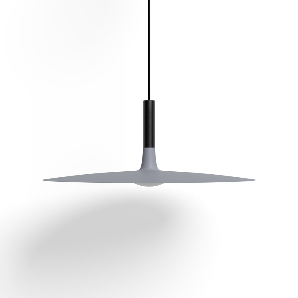 Scandi Flat LED Disc Pendant Light for Dining Tables
