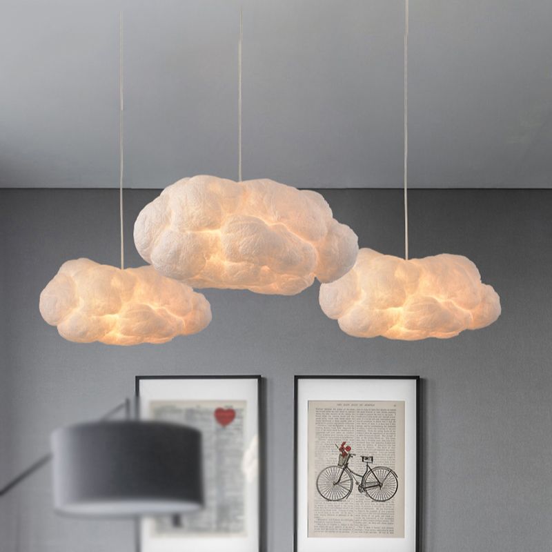 Scandinavian Cloud Pendant Light, Adjustable Drop, 3 Sizes
