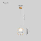 Scandi Wood Ring Pendant Light with Bird Detail, 3 Colour Temps