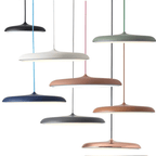 Scandi Slim Disc Pendant Light with Integrated LED