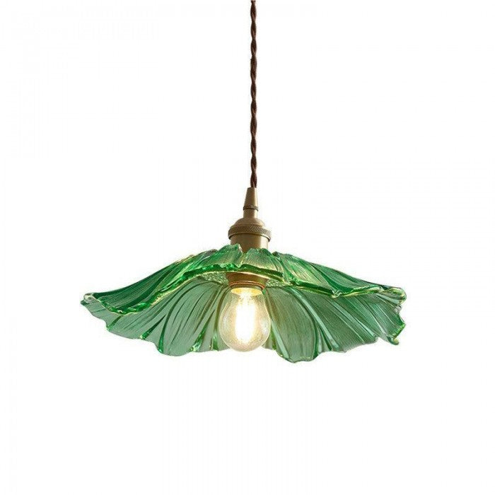 Lotus Flower Pendant Light with Adjustable Cord, 35 cm