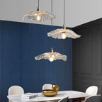 Lotus Flower Pendant Light with Adjustable Cord, 35 cm