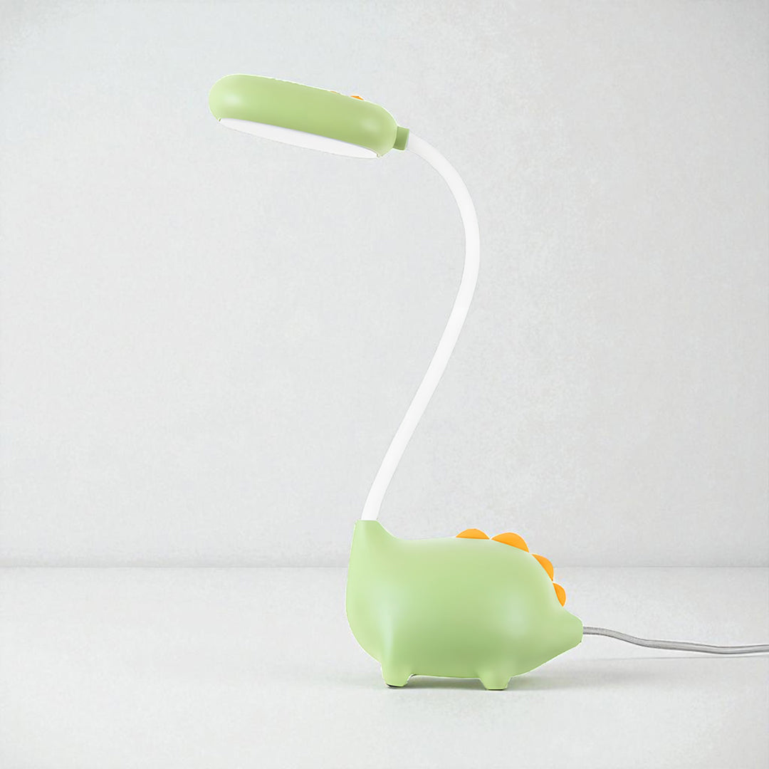 Kids Dinosaur Desk Lamp with Flexible Neck and 3 Light Modes