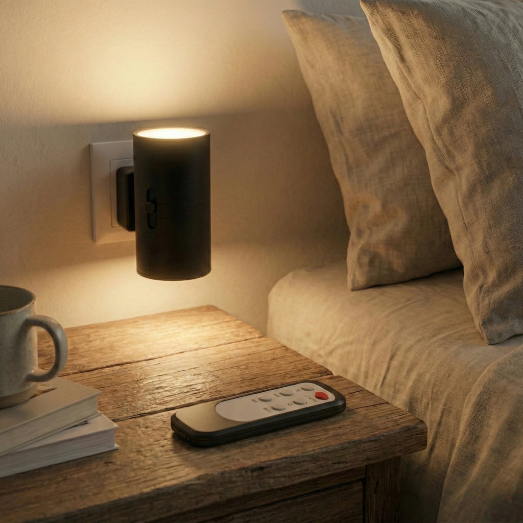 Plug-In LED Night Light with Dusk Sensor and Dimming