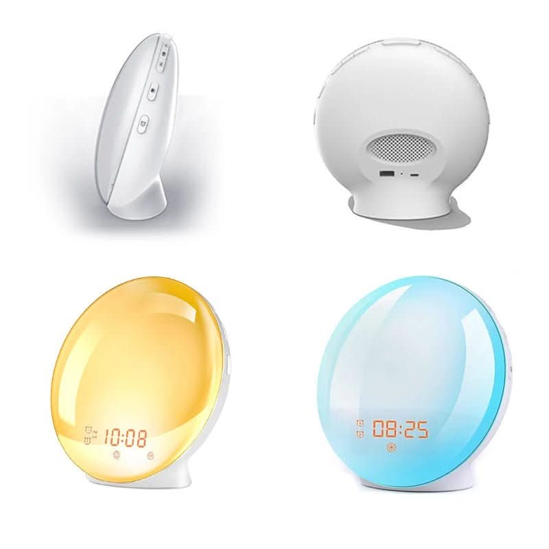 Sunrise Alarm Clock Bedside Lamp with FM Radio and USB Port