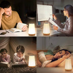 RGB Night Light Table Lamp with Remote, 13 Colours