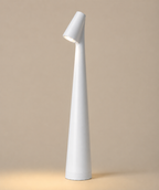 Cordless Cone Table Lamp, Dimmable, 3 Light Colours