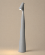 Cordless Cone Table Lamp, Dimmable, 3 Light Colours