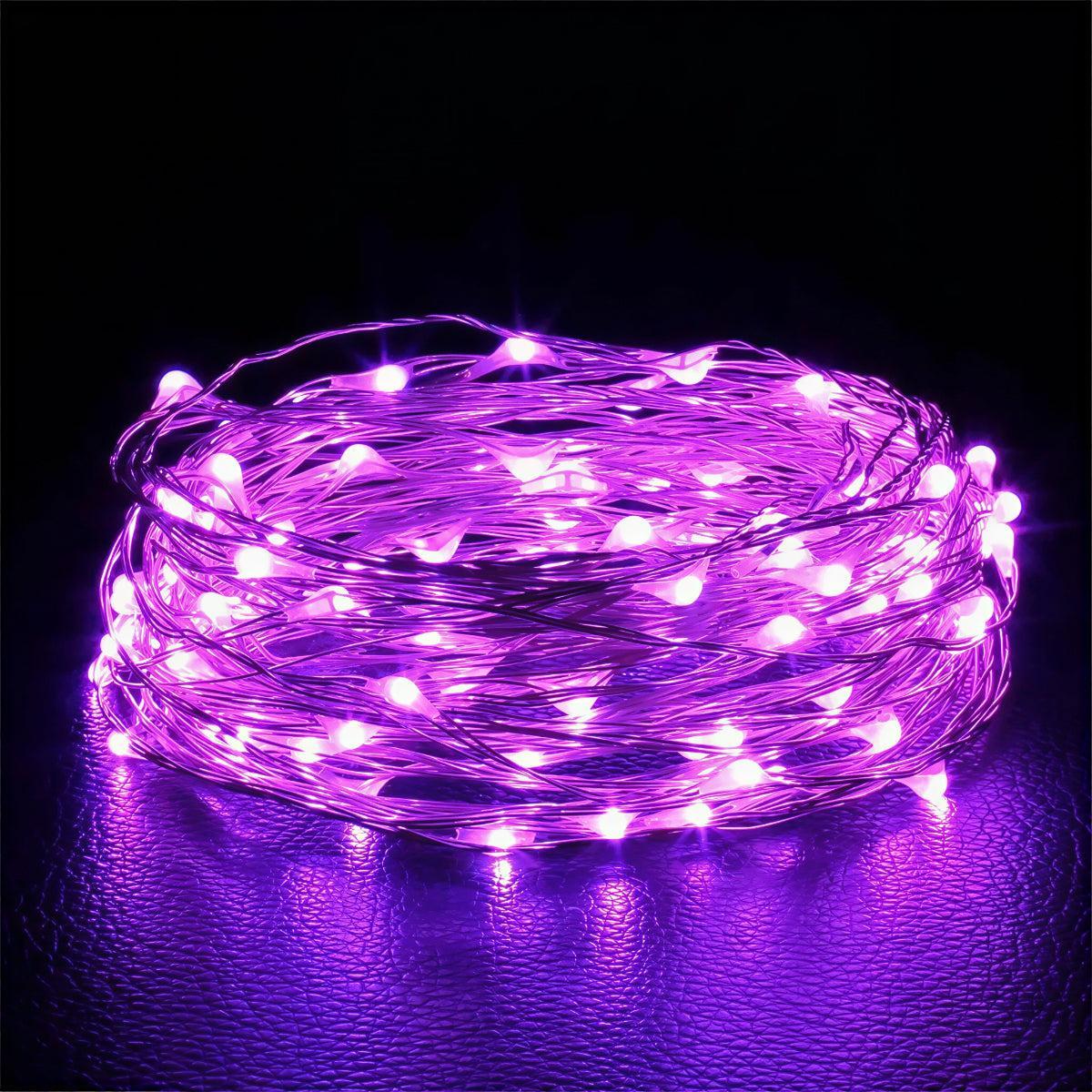 Battery Copper Wire Fairy Lights, 1m to 20m, Multi-Mode