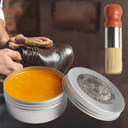 Colourless Leather Balm with Applicator for Sofas and Car Seats