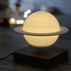 Levitating Planet Lamp with Rotating 3D-Printed Globe