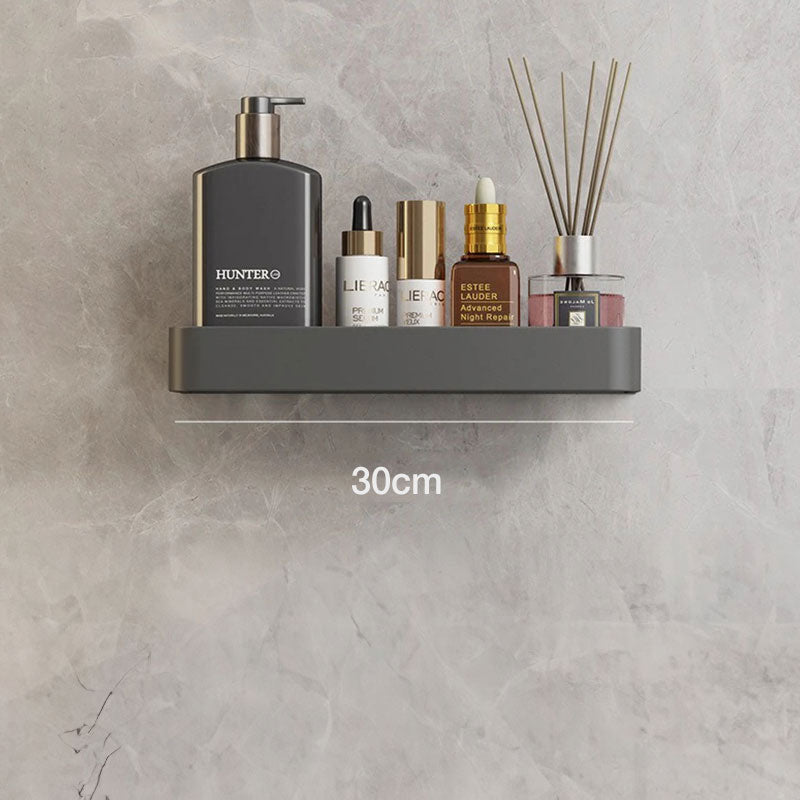 Bathroom Wall Shelf with Towel Rail, 30 to 60 cm