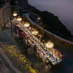 Outdoor Crystal Chandelier, IP54, 12V Low Voltage, Gold