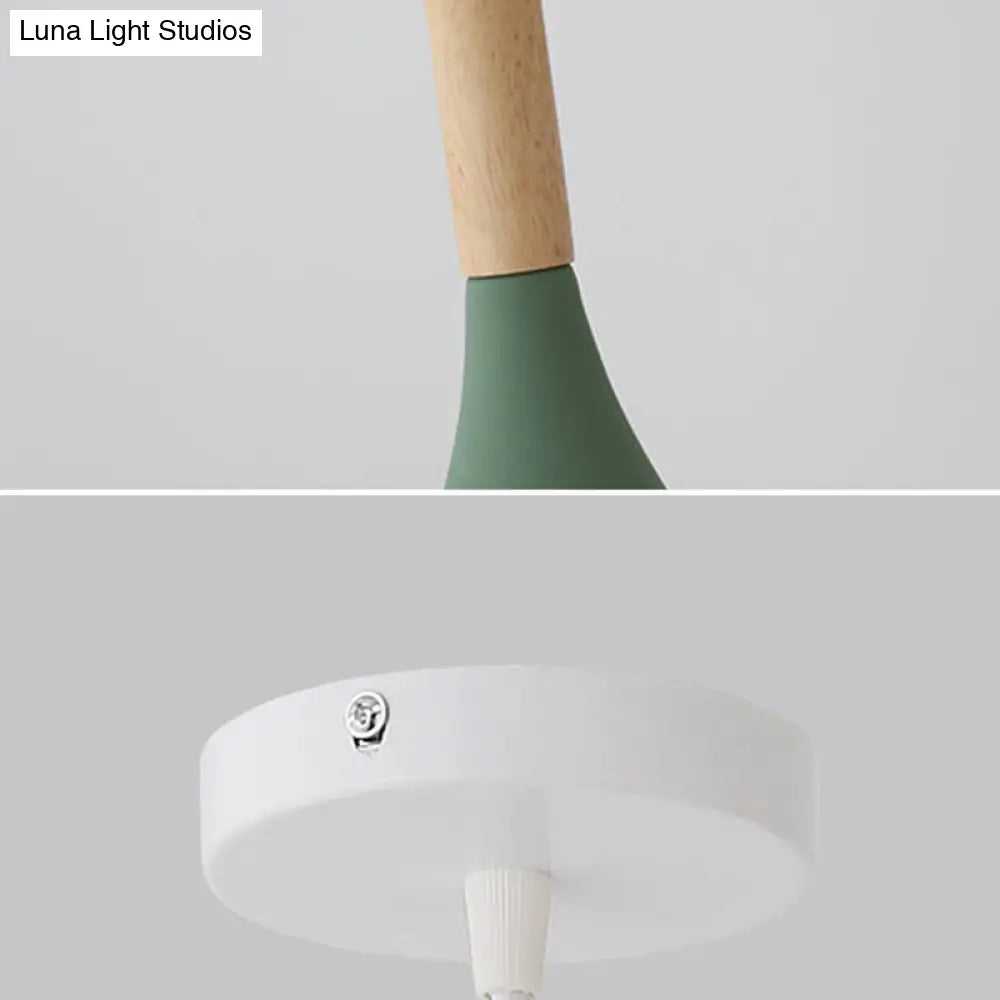 Geometric Metal Pendant Light with Adjustable 150 cm Chain