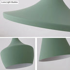 Geometric Metal Pendant Light with Adjustable 150 cm Chain