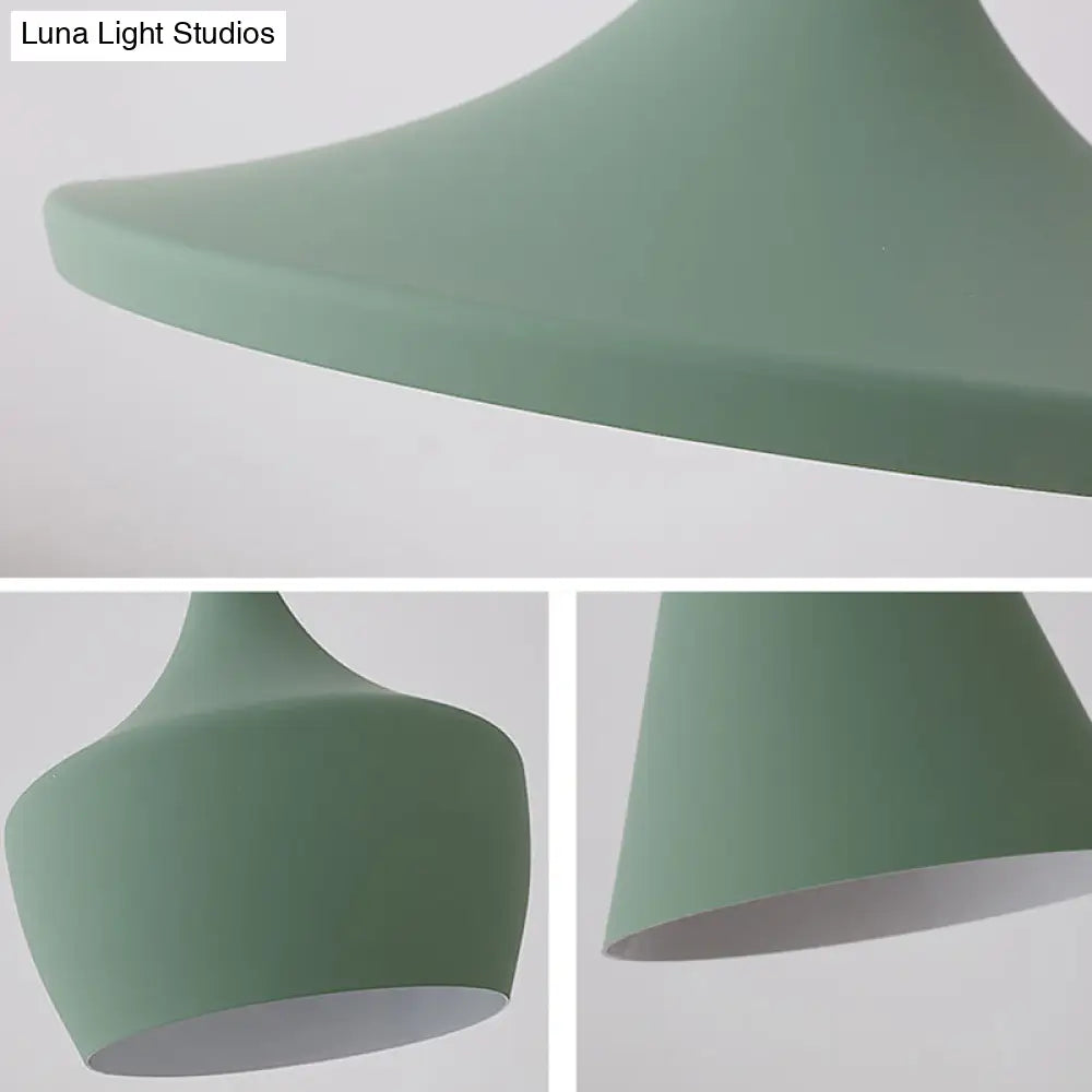 Geometric Metal Pendant Light with Adjustable 150 cm Chain