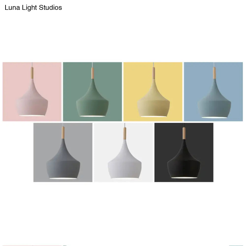 Geometric Metal Pendant Light with Adjustable 150 cm Chain